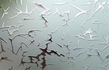 উচ্চ ক্ষমতা পোক্ত কাচ, ফ্ল্যাট এসিড etched গ্লাস শিট