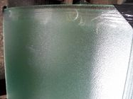 12mm বাথরুম পার্টিশন মূর্ত গ্লাস, কাস্টম তুষারপাত বদমেজাজি গ্লাস 1000 * 2000mm